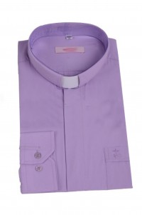 SKLS007 Making Church Long Sleeve Shirt Style Custom-made Solid Color Long Sleeve Shirt Style Custom Long Sleeve Shirt Style Long Sleeve Shirt Factory detail view-1